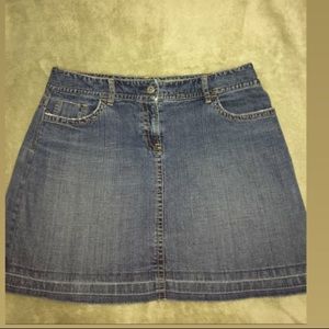 Jean skirt